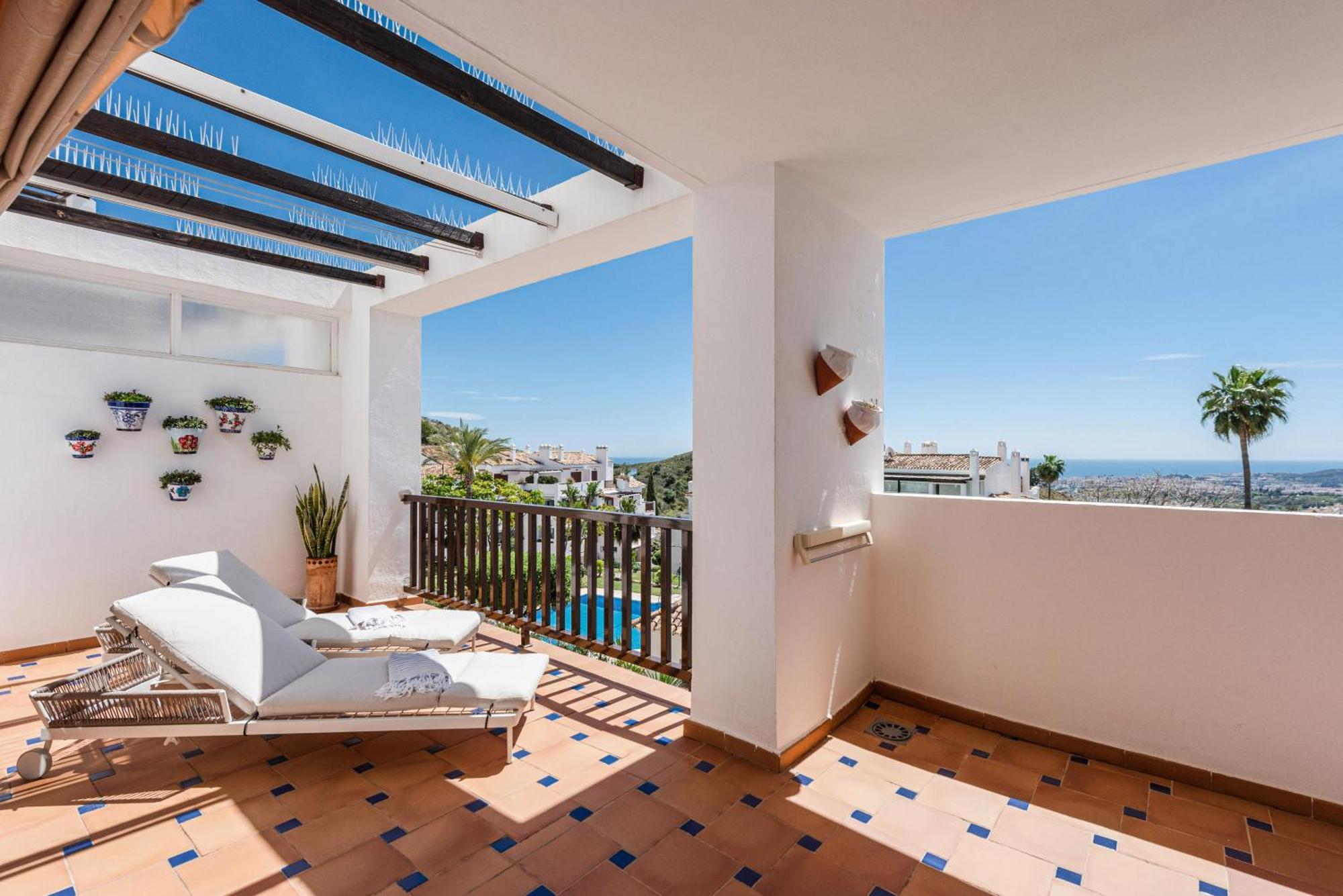 Incredible Apartment With Sea Views And Balcony Mijas Exterior photo